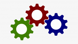 Robot Gears Clipart - Three Gear - Free Transparent PNG ...