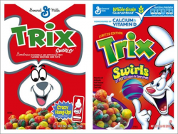 Old Cereal Box Trix it was round!!!! | Trix cereal, Cereal ...