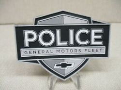 Details about GENERAL MOTORS FLEET POLICE DIVISION LOGO MAGNET, TAHOE, COP  CARS, NEW, L@@K !!