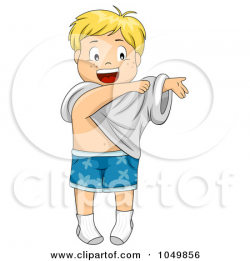 Wearing Clean Clothes Clipart