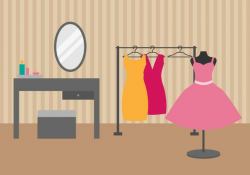 Free Dressing Room Vector Illustration - Download Free ...
