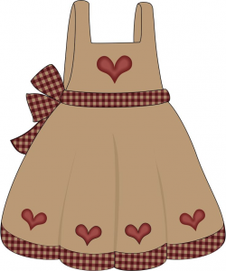 Apron clipart cute clothes, Apron cute clothes Transparent ...