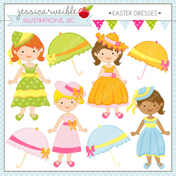 Spring Clothes For Kids Clipart
