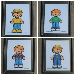 Spring Clothes Dress Up Busy Bag