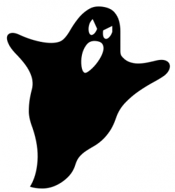 Black ghost clipart - Clip Art Library