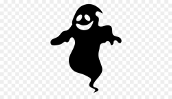 Ghost Cartoon clipart - Ghost, Silhouette, Black ...