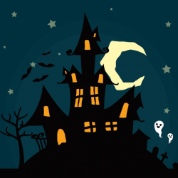 Halloween clip art - haunted house clipart spooky clipart ...