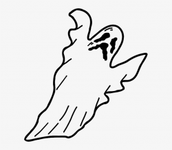 Ghost Scary Spooky Halloween Flying Floating Ghost Clipart ...