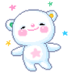 kawaii transparent bear clipart cute bear in 2019 | Pixel ...