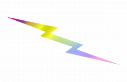 Lightning Bolt Rainbow Sticker by AIRVOID for iOS & Android ...