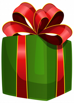 Green Gift Box PNG Clipart - Best WEB Clipart