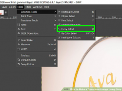 How to Make a Transparent Image Using Gimp (with Pictures)