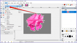 How To Make Image Background Transparent Using GIMP