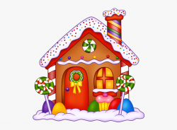 Gingerbread \' - Hansel And Gretel Gingerbread House Clipart ...