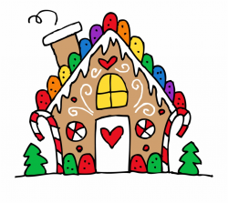 Gingerbread Man House Clipart - Gingerbread House Clipart ...