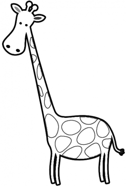 Free Outline Giraffe Cliparts, Download Free Clip Art, Free Clip Art ...