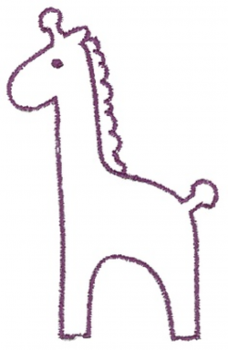 Free Outline Giraffe Cliparts, Download Free Clip Art, Free Clip Art ...