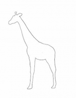 Free Outline Giraffe Cliparts, Download Free Clip Art, Free Clip Art ...