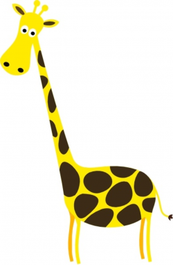 Cartoon giraffe clip art free vector in open office drawing svg jpg ...