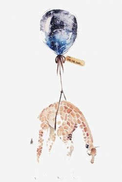 Watercolor Giraffe PNG, Clipart, Animal, Balloon, Brown, Cartoon ...