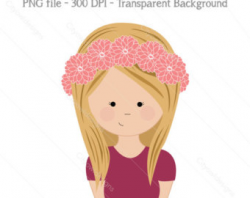 Blonde haired girl clipart - Clip Art Library