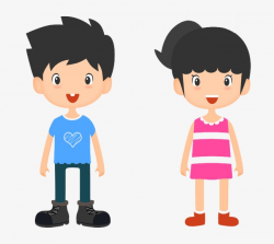 Boys And Girls, Flat, Boy, Girl PNG Transparent Image and Clipart ...