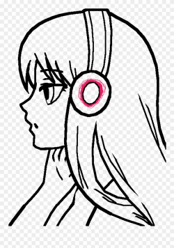 Clipart Royalty Free Stock Anonymous Drawing Girl - Easy Drawing Of ...