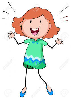 102+ Happy Girl Clipart | ClipartLook