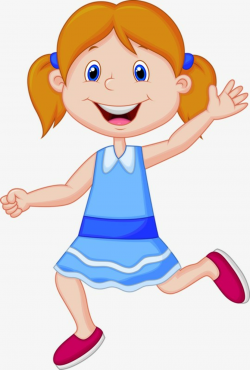 A happy girl clipart 5 » Clipart Portal