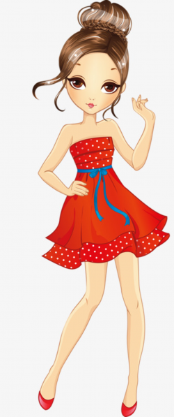 Pretty Girl Clipart & Free Clip Art Images #24400 - Clipartimage.com