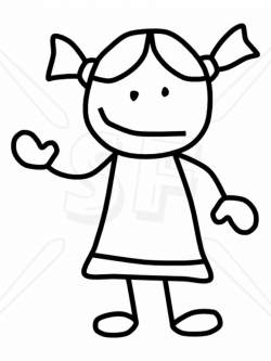 Girl Clipart Stick Figure | Clipart Panda - Free Clipart Images