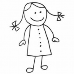 91+ Girl Stick Figure Clip Art | ClipartLook