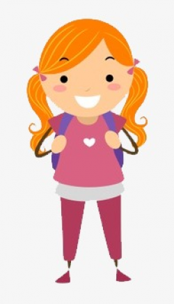 Student girl clipart 4 » Clipart Station