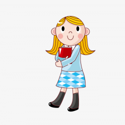 Student girl clipart 8 » Clipart Station