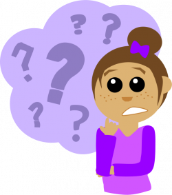 A girl thinking clipart clipart - ClipartPost