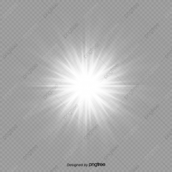 White Sun Glare, Sun Clipart, Element PNG Transparent ...