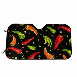 Amazon.com: Andrew Brown Chili Pepper Clipart Windshield Sun ...