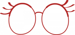 Cute Glasses with Eyelashes | Clipart Panda - Free Clipart ...