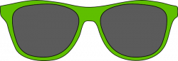 Green Sunglasses Cliparts - Cliparts Zone