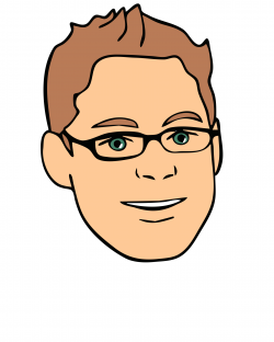 Glasses man clipart - Clip Art Library