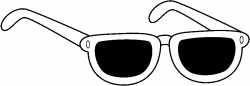 Sunglasses Clipart Outline | CINEMAS 93