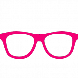 Pink nerd glasses clipart - Clip Art Library