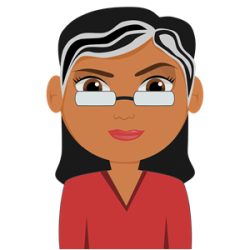 Cartoon Woman With Glasses clipart, cliparts of Cartoon ...