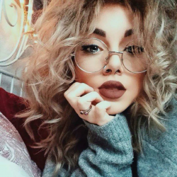 Clear Transparent Circle Round Aesthetic Glasses