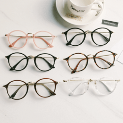 Round clear aesthetic glasses #cute #glasses #tumblr ...