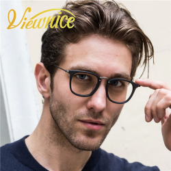 2017 Reading glasses Frame Men Glasses Transparent Retro Women Round  Goggles Tortoise Anti- Blue light lunette femme Acetat