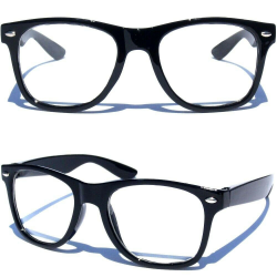Details about SMALL KIDS SIZE CLEAR LENS GLASSES Horn Rim Nerd Hipster Geek  Retro Toddler
