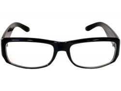 Fake Nerd Glasses Square Euro Geek Sunglasses Black Clear Lens