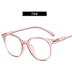 YOOSKE Clear Fake Glasses Men Vintage Round Optical Eye Glasses Frames for  Women Transparent Eyeglasses Frame