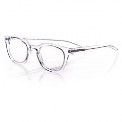 Eyebobs Waylaid Transparent Square Readers ($79) ❤ liked on ...